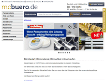 Tablet Screenshot of mcbuero.de